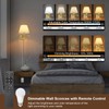 TRLIFE Dimmable Wall Sconce, Remote Control Dimming 10-100% and Adjustable