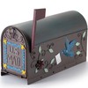 Heavy Duty Mailboxes for Outside, Post Mount Mailbox,Decorative Mailboxes Outside