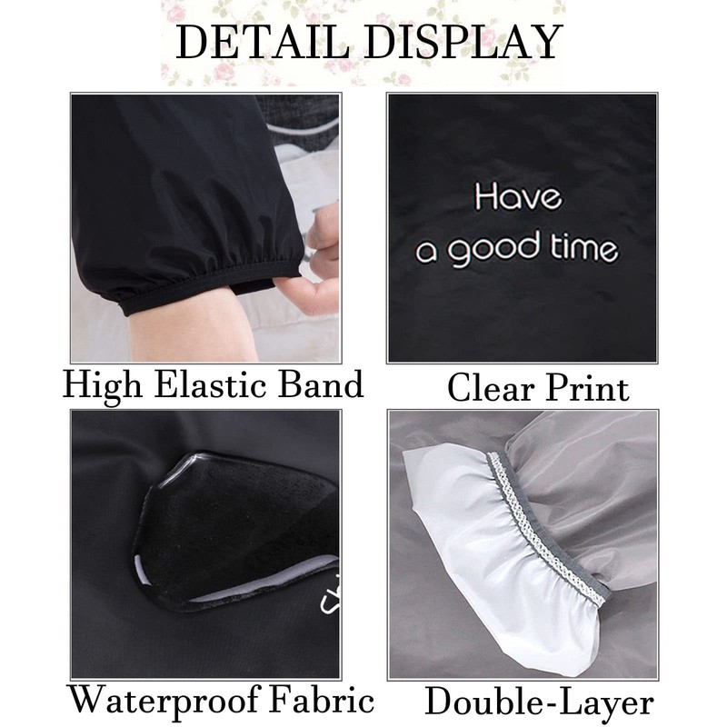 Rayrise Waterproof Arm Sleeves Covers Extended Extra-Large Arm Protector Oilproof