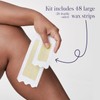 Flamingo Body Wax Kit - Women's Waxing Kit with 48