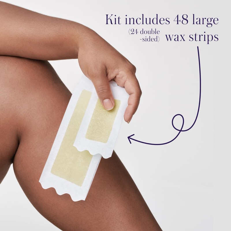 Flamingo Body Wax Kit - Women's Waxing Kit with 48