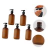 MERRYHAPY 5Pcs Emulsion Storage Bottles Refillable Press Lotion Containers for