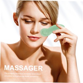 FOMIYES 1pc Scraping Board Face Scraper Massage Board Foot Massage Tool Facial Tools for Skin Care Guasha Facial Tool Jade Face Massager Face Massage Tools Scraping Plate Agate