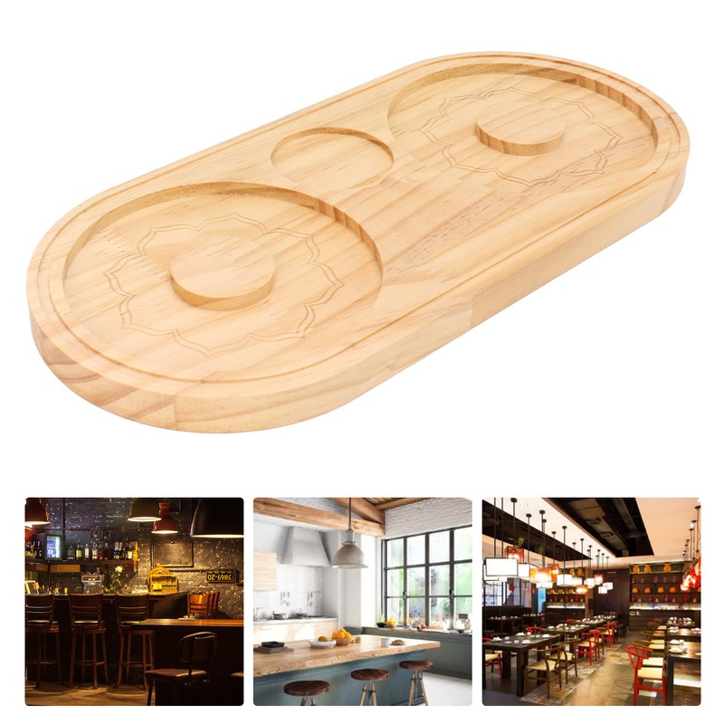 Salt Rimmer Pine Wood Sugar Rimmer Waterproof Holder Bar Tool