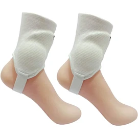 Sunbird Ankle Guard White Color Large Size 1pair Shield Protector Dual Sided Pads For Soccer and Football