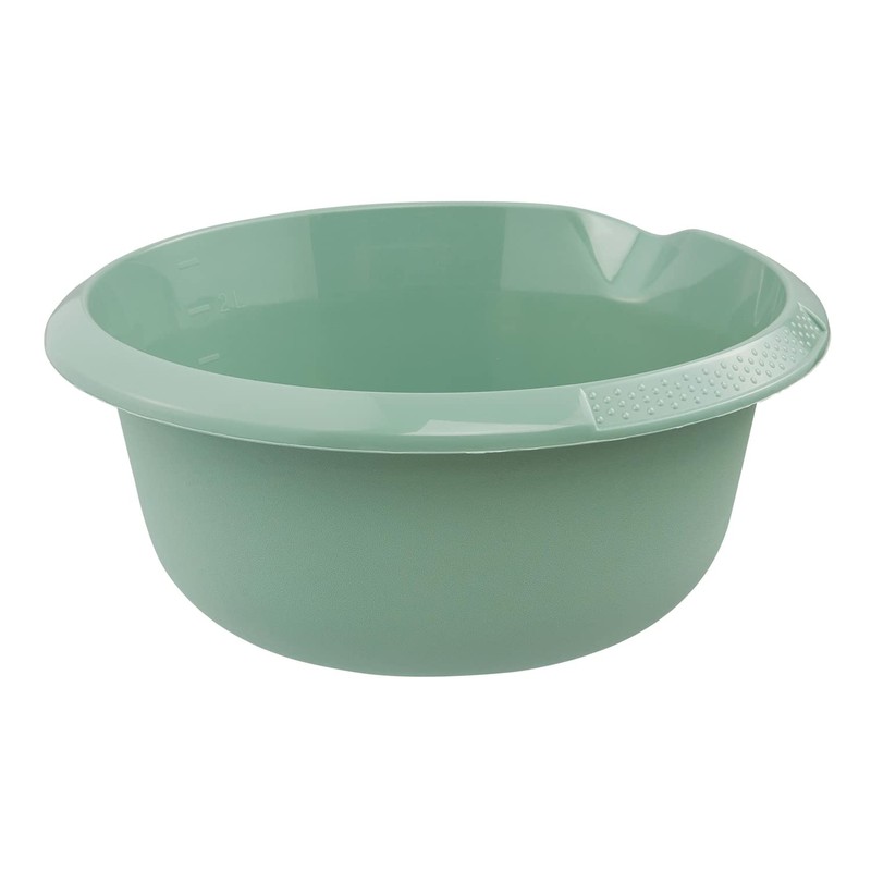 keeeper Björk Nordic Green Universal Round Bowl with Spout, 2.5