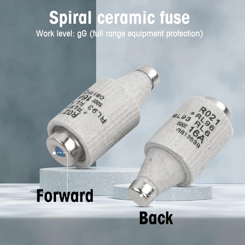 yotutun Pack of 10 Diazed Fuse Insert, 16A DII E27