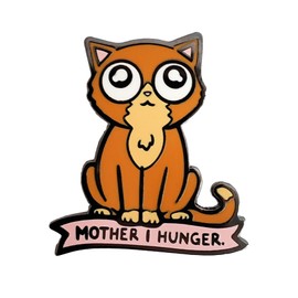 Kolorspun Golf Ball Marker with Magnetic Hat Clip (Hungry Cat - Orange)