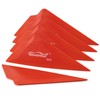 NEWISHTOOL 5-Pack Window Tint Tools Triangle Squeegee, 80A Hardness Multi-Edge