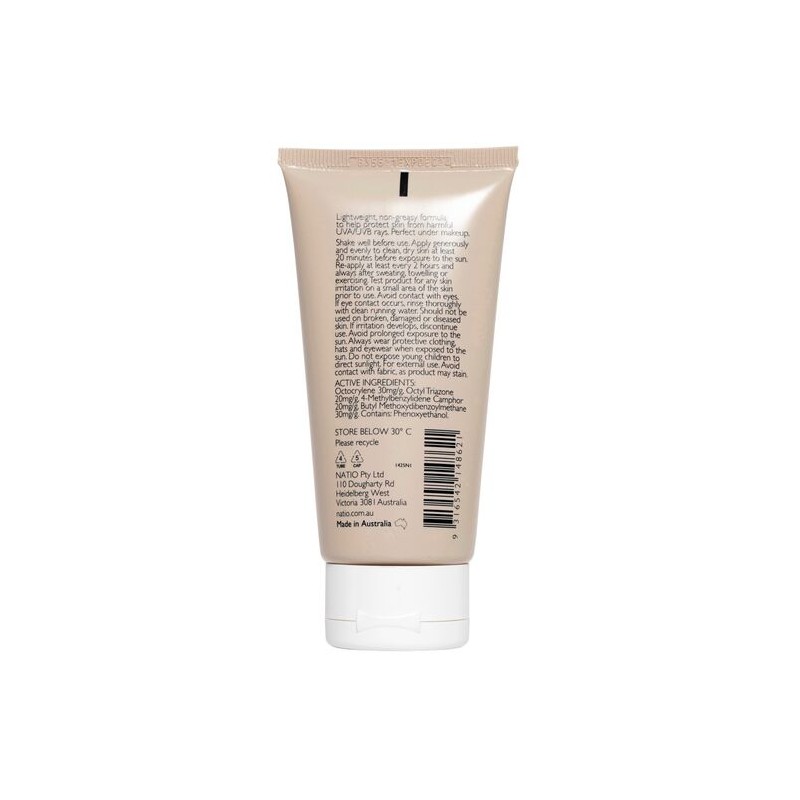 Natio Ageless Daily Moisturiser UV Protection SPF 50+ 75g