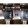 Yipscazo 20-Sheets Stainless Steel Peel and Stick Backsplash for Kitchen,