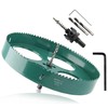 Qjaiune 9 Inch Hole Saw with Heavy Duty Arbor, 229mm
