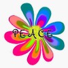 Peace Flower Vinyl Waterproof Sticker Decal Car Laptop Wall Window