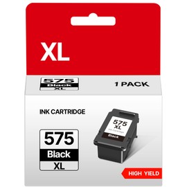 Printer Cartridges 575 XL PG-575XL Compatible with Canon 575 Black PG 575 XL 575XL PG575 PG 575 Cartridges for Canon TS3550i Cartridges TR4750i TS3551i TR4751i TR4755i TR4756i TS3750i (1 Black