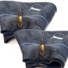 BlackRing 2x Inner Tubes Bent Valve TR87 Size 13x5.00-6 Ride