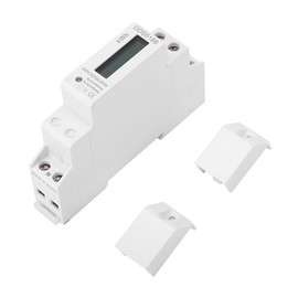 Digital LCD  Single Phase Din Rail 5-20A Electronic Energy KWh Meter