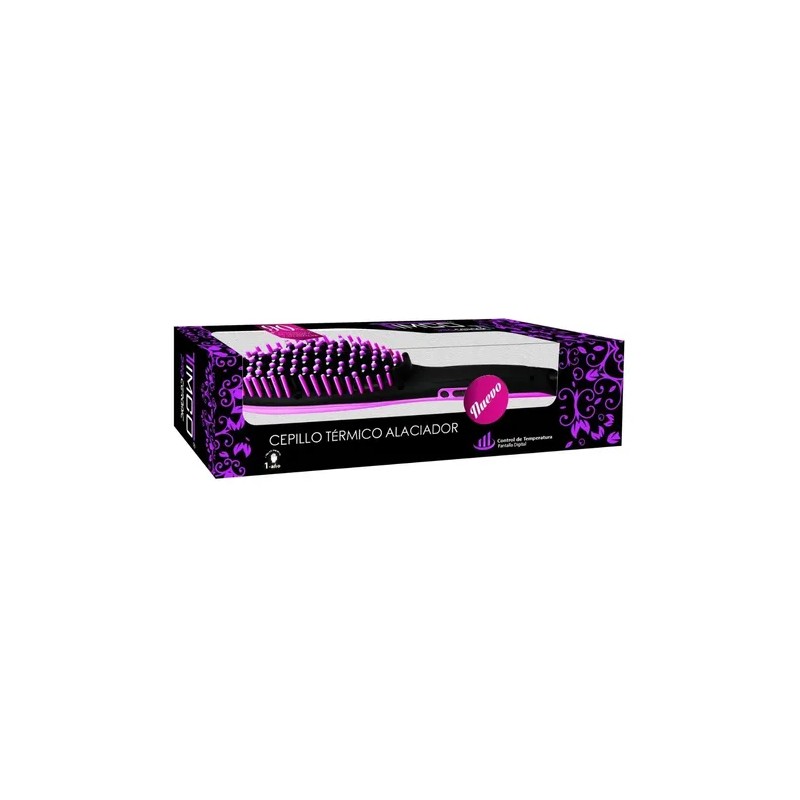 Cepillo Alaciador Ceramica Timco Electrico Cabello Ce-002m