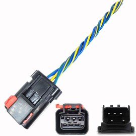 Set of 1PCS EGR Exhaust Gas Recirculation Valve Connector Harness Plug Fits 2000-2016 Replacement for Pacifica Town Country Wrangler Grand Caravan 4593896AB 4861674AB 4861674AC 4861674AD