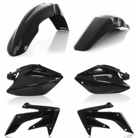 Acerbis Plastic Kit Black Honda CRF250R 2004-2005