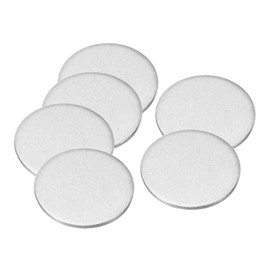 PATIKIL 28mm Steel Disc, 50pcs Round Metal Stamping Blanks Tags Round Circle Disc Plate Circle Metal Strike Plate DIY for Engraving Stamping Jewelry Craft, 1.1 in