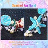 Unsutuo Shell Bridal Hair Vine Starfish Wedding Hair Accessories Pearl