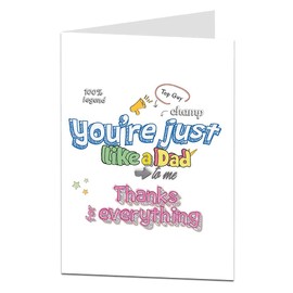 Father's Day Card For Someone Who Isn't Your Dad But Just Like