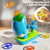 Flying Disc Launcher Outdoor Toys with 1 Whale Launcher, 24