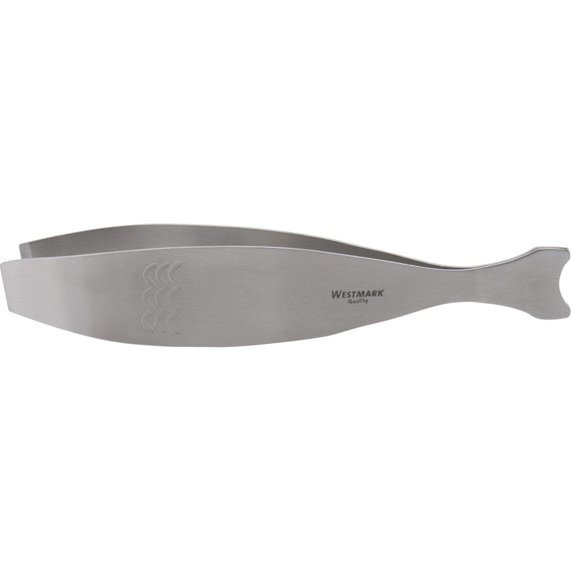 Westmark Fish Bone Tweezers, with Scale Embossing and Fin-Shaped Tweezer