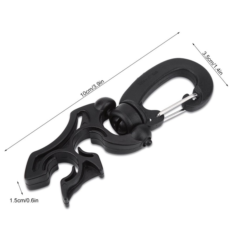 Keenso 1Pc Diving Hose Clip, Diving Hose Clip Holder,Outdoor Scuba