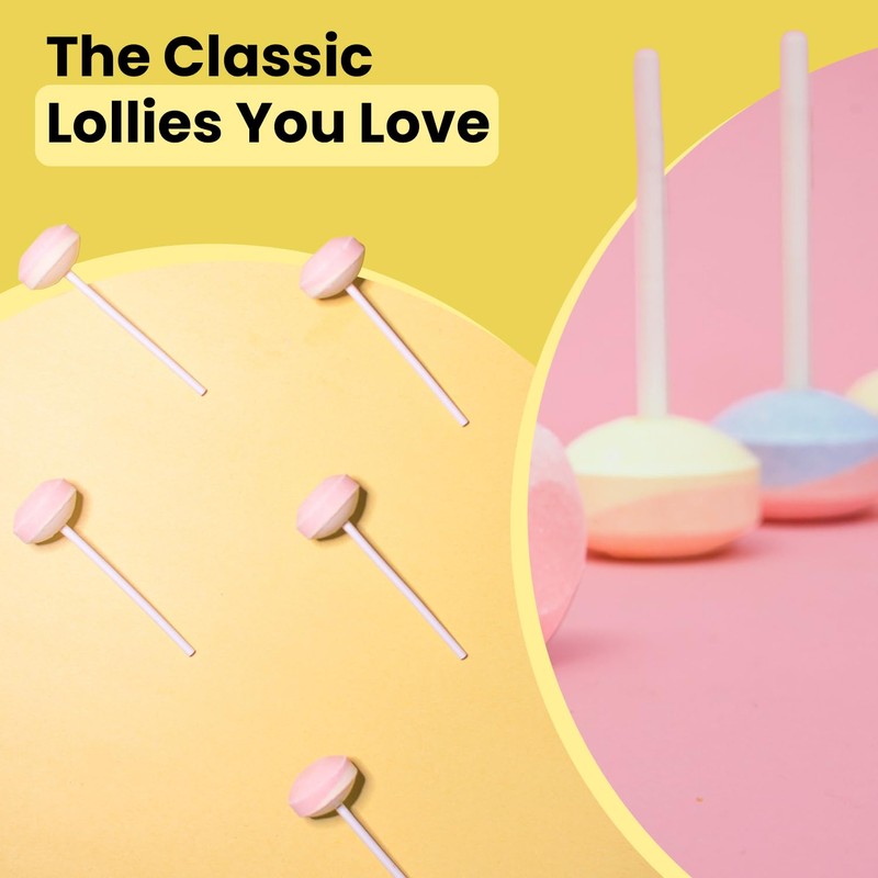 Smarties Double Lollies - Gluten Free, Peanut Free, Fat Free