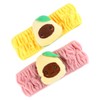 Beavorty 2pcs Makeup Hair Band Comfortable Elastic Facial Headband for