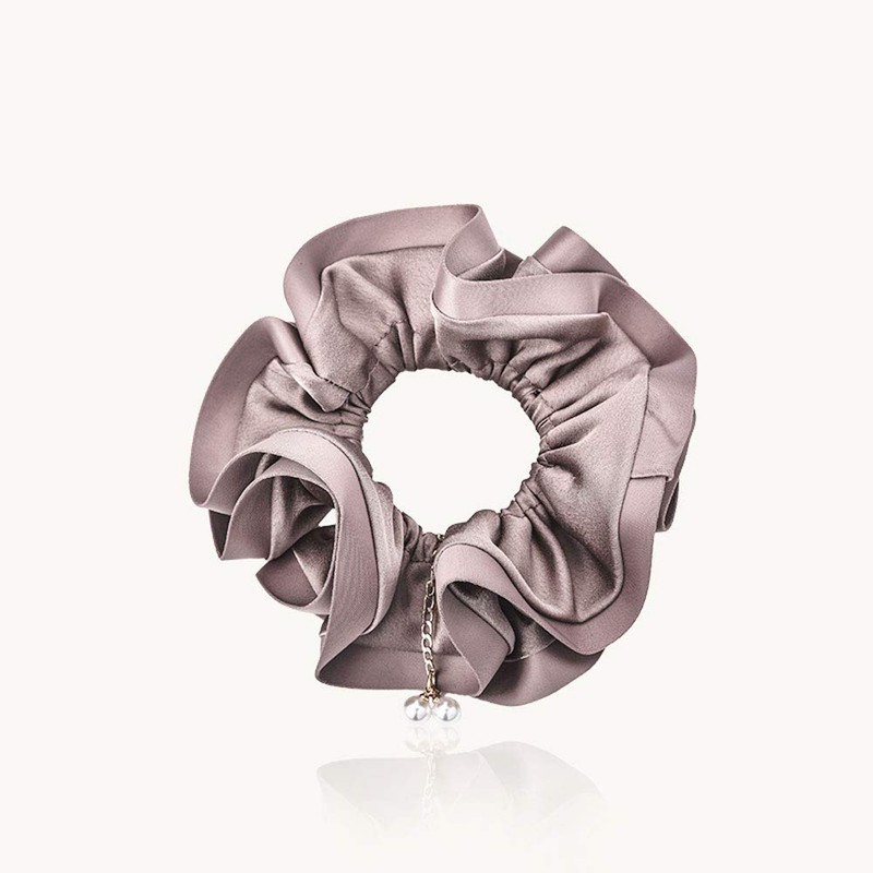 Shefun Chou Chou Volume Pearl Satin Elegant Stylish Adult Daily