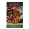Tefal XA800412 Collection Snack Set for Waffle Recipe Book with