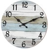 CHYLIN Wall Clock 14 Inch Bathroom Clock, Rustic Wall Clocks