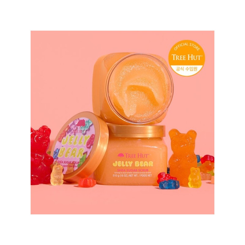 Tree Hut Body Scrub Jelly Bear 510g / 트리헛 바디