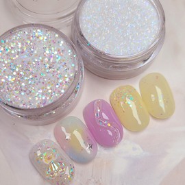 Bonnie B Aurora Forever 3 types of nail glitter / 보니비 오로라 포에버 3종 네일글리터