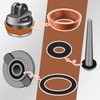 Photect 2 Sets Handle Pump Replacement Parts Leather Seal Kit