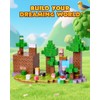 Gleamkid 126PCS Magnetic Building Blocks: Forest Castle Magnetic Blocks Building