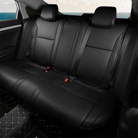 AOMSAZTO Custom Seat Covers for Ford Ranger: 2019 2020 2021 2022 2023 Breathable Seats Cover Full Set Black