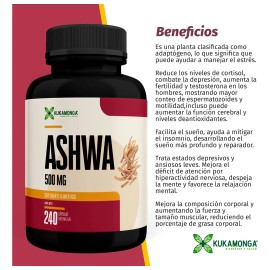 Frasco De Serenidad 500 Mg - 240 Cápsulas