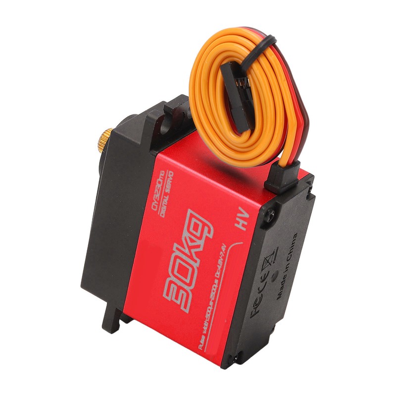 RC 30KG Servo Quick Response Aluminum Alloy 180 Degree Waterproof