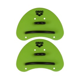Arena Unisex Elite Hand Paddle, Acid Lime-Black, S UK