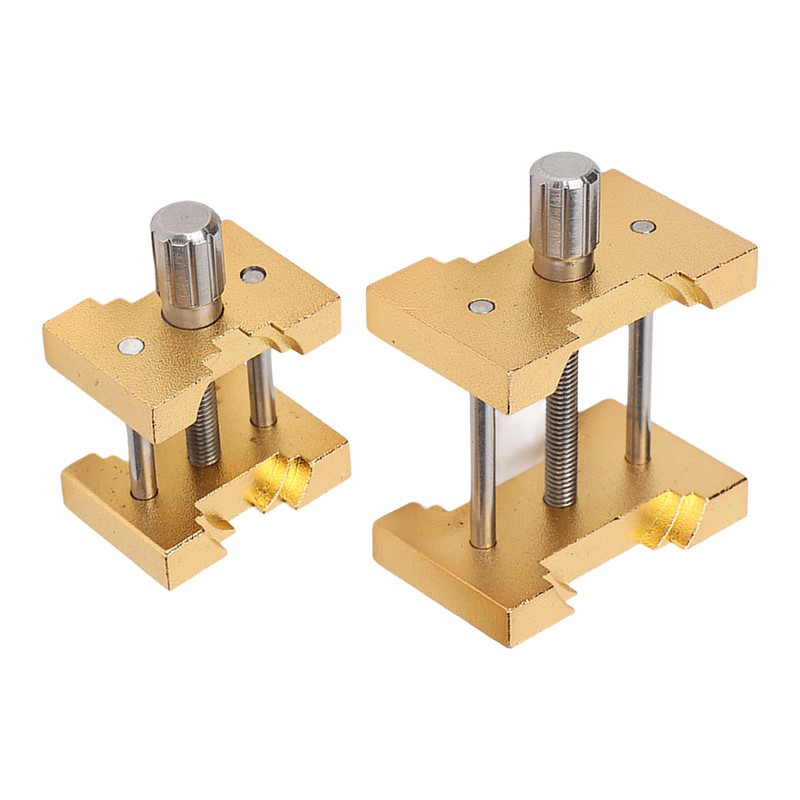2pcs Movement Holder Aluminum Watch Repairing Movement Fixed Base Tool