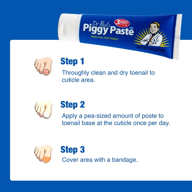 Dr. Paul's Piggy Paste Gel 2-Pack: Fast Acting Solution for