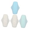 minkissy Reusable Feminine Napkins Washable Sanitary Napkin Set for Travel