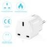 HITRENDS Travel Adapter, UK to EU Adapter, Adapter Plug England