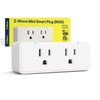 Minoston 800 Series Zwave Dual Outlet Plug, On/Off Z-Wave Repeater