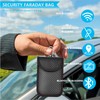 Geebymol Faraday Pouch for car Keys, Faraday Bag, 2 Pack