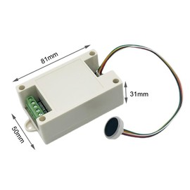 Fingerprint Identification Control Board, Fingerprint Relay Switch Module with 100 Fingerprint Storage & LED Indicator for Smart Door Lock Identity Recognition Fingerprint
