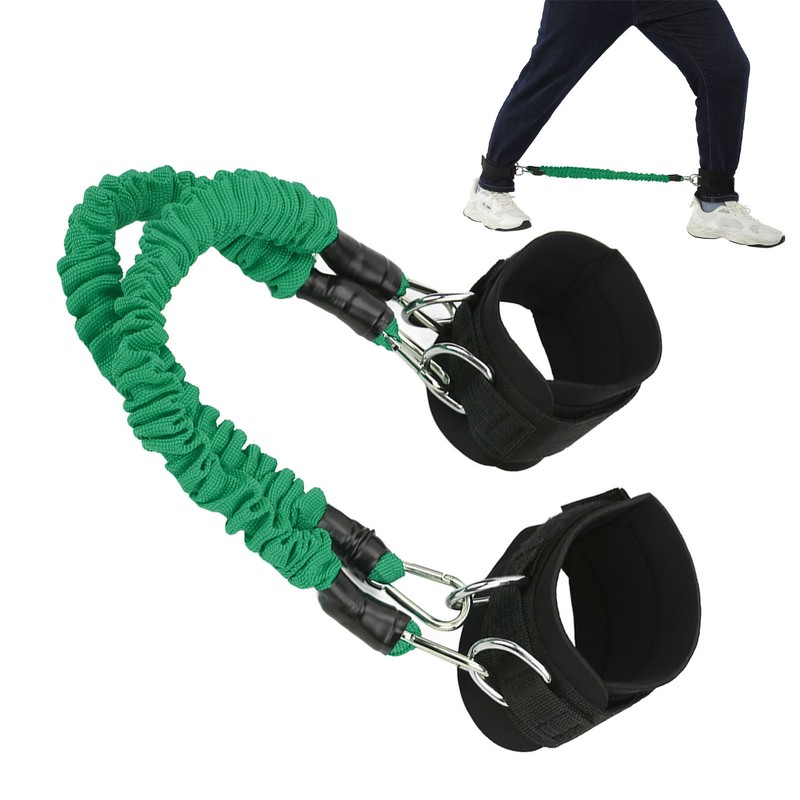 2Pcs Fitness Ankle Straps High Elasticity Durable Increase Muscle Strength